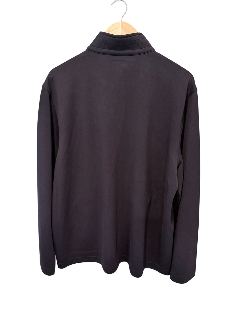 Johnston & Murphy Black Full Zip Knit Jacket NWT Size XL - Picture 3 of 6